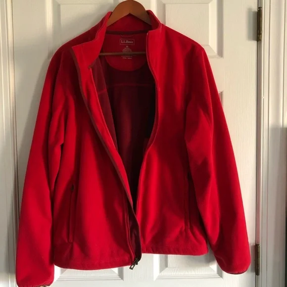 LL Bean Polartec Fleece Jacket Men’s M - Picture 7 of 8